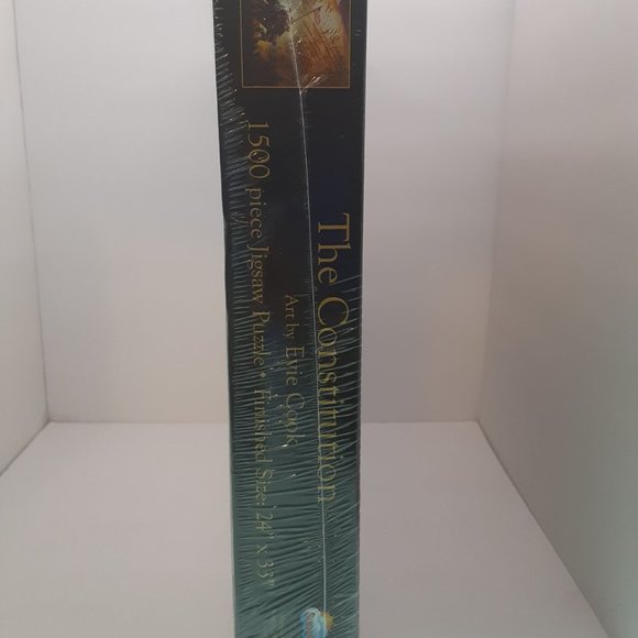 New SunsOut The Constitution Evie Cook 1500 Piece Jigsaw Puzzle‎ 24" × 33" - Picture 7 of 10